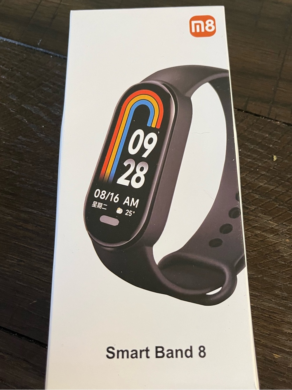 Smart Band 8 Fitness Tracker - Black